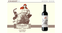 Desktop Screenshot of chariotwines.com